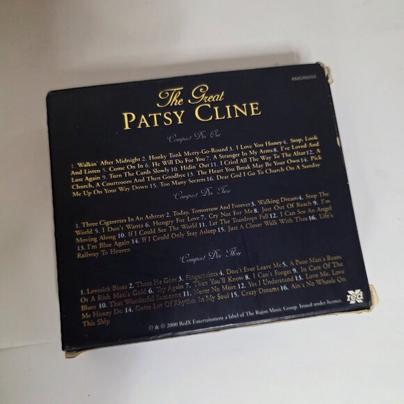 The Great Patsy Cline 3CD Set Classic Performances - Picture 2 of 2